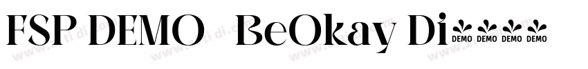 FSP DEMO   BeOkay Di字体转换